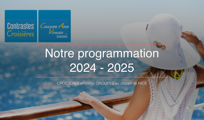 NOTRE PROGRAMMATION GROUPES 2024 et 2025